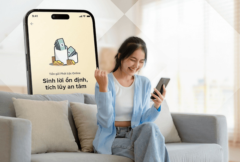 Gửi tiết kiệm dễ dàng, mọi lúc mọi nơi chỉ với vài thao tác trên ngân hàng số