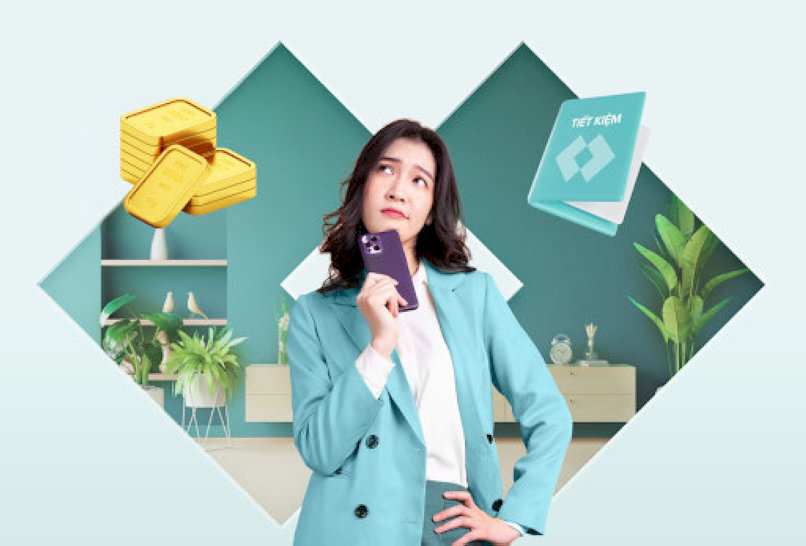 Gửi vàng hay tiền khi mỗi hình thức có ưu điểm riêng.