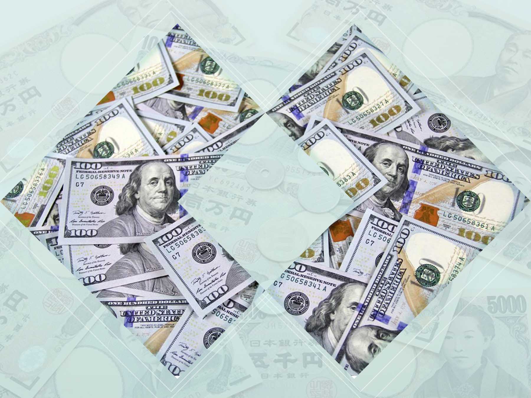 1 USD in JPY