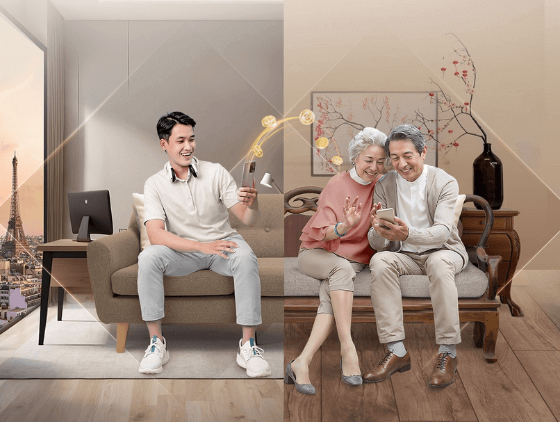 Nhận và chuyển tiền quốc tế với Techcombank.