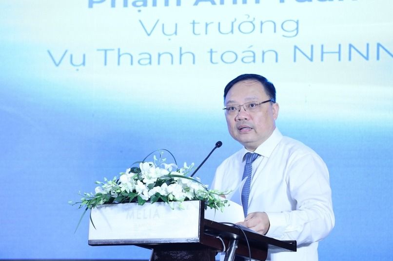 Ông Phạm Anh Tuấn - Vụ trưởng Vụ thanh toán của Ngân hàng nhà nước.