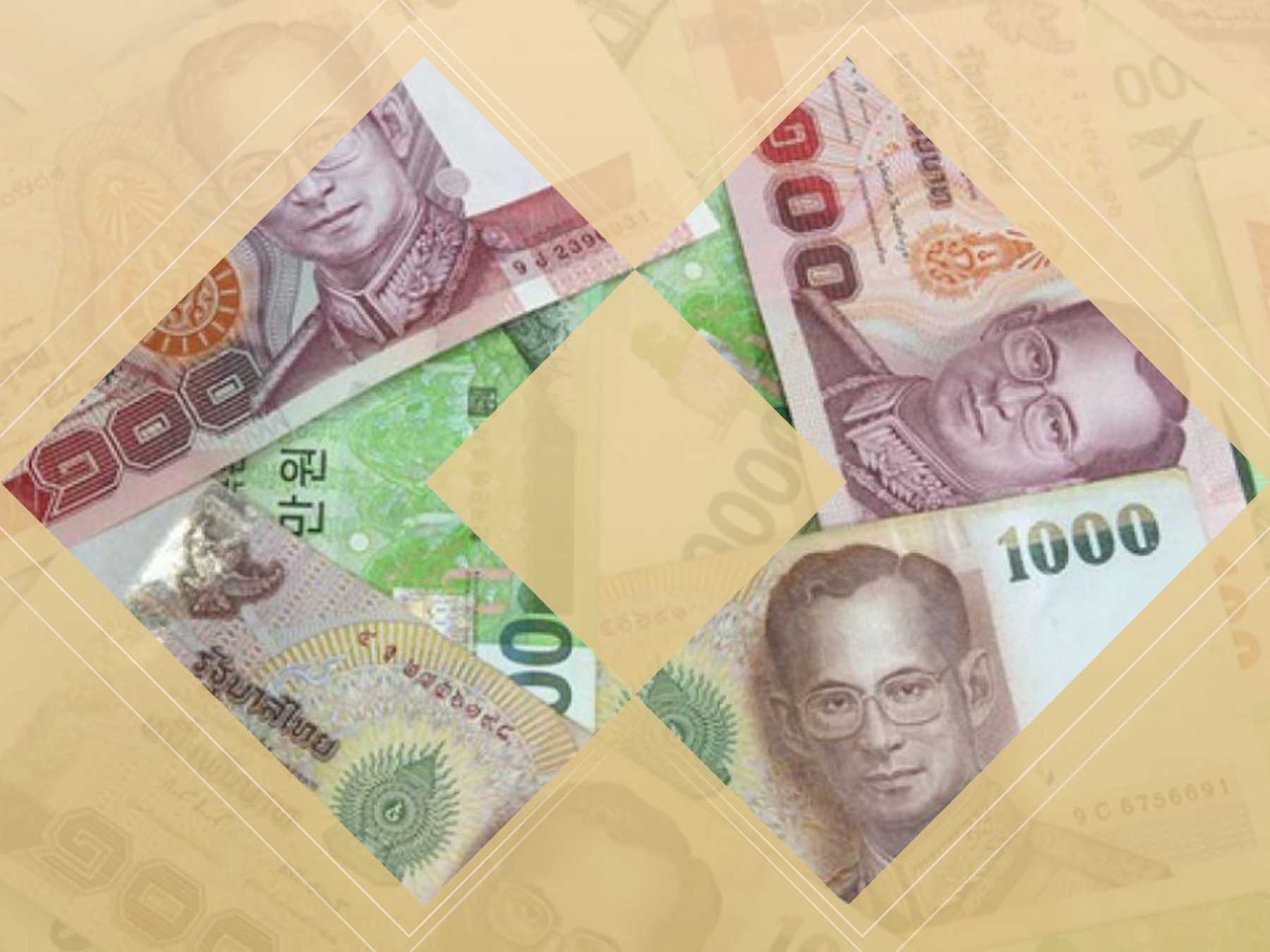 Baht to Euro