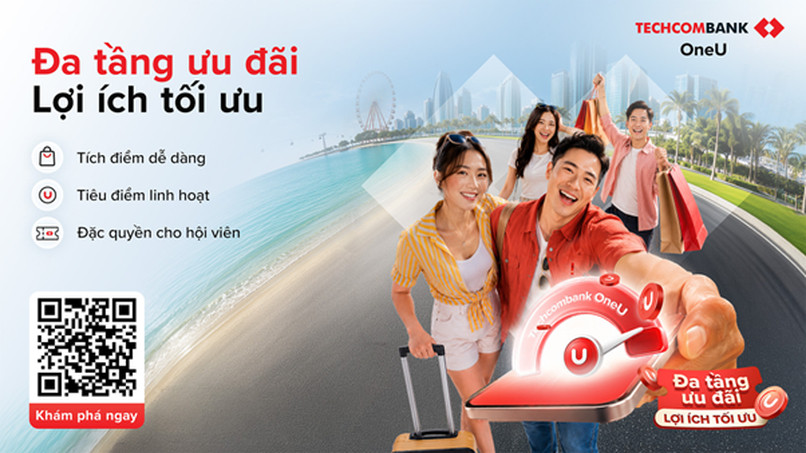 Khách hàng có thể chủ động tích lũy U-Point thông qua Techcombank OneU và các chương trình ưu đãi khác của Techcombank.