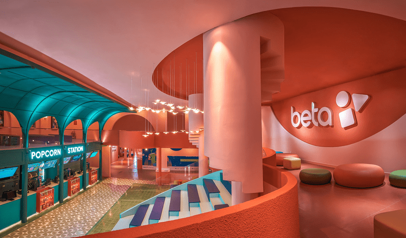 Không gian sang xịn của rạp Beta Cinemas.