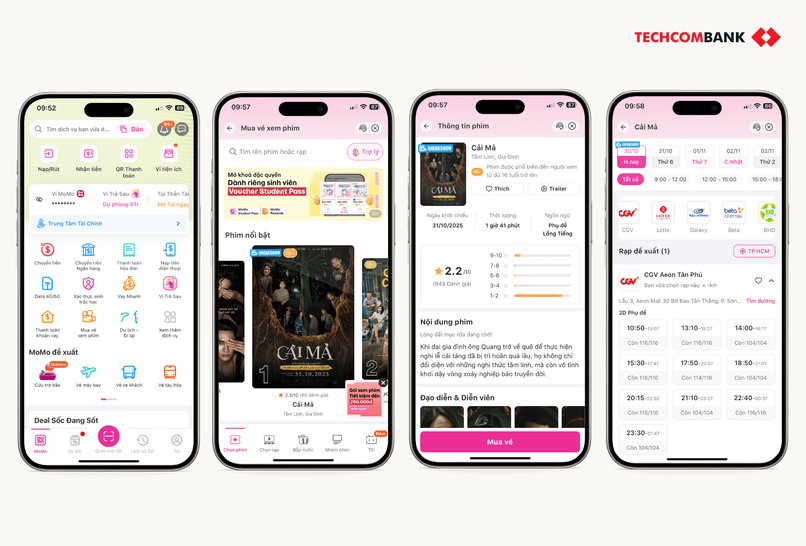 Đặt vé xem phim Galaxy trên MoMo.