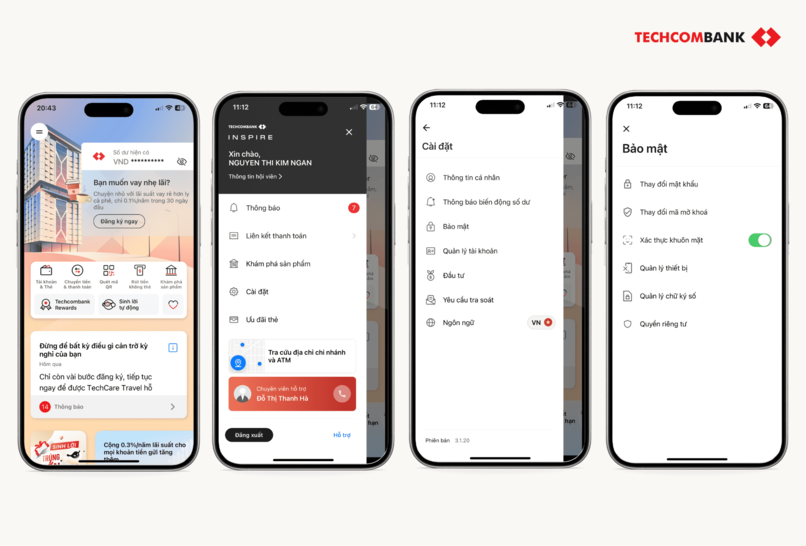 Đổi mật khẩu đăng nhập Mobile Banking chỉ với 1 phút thực hiện.
