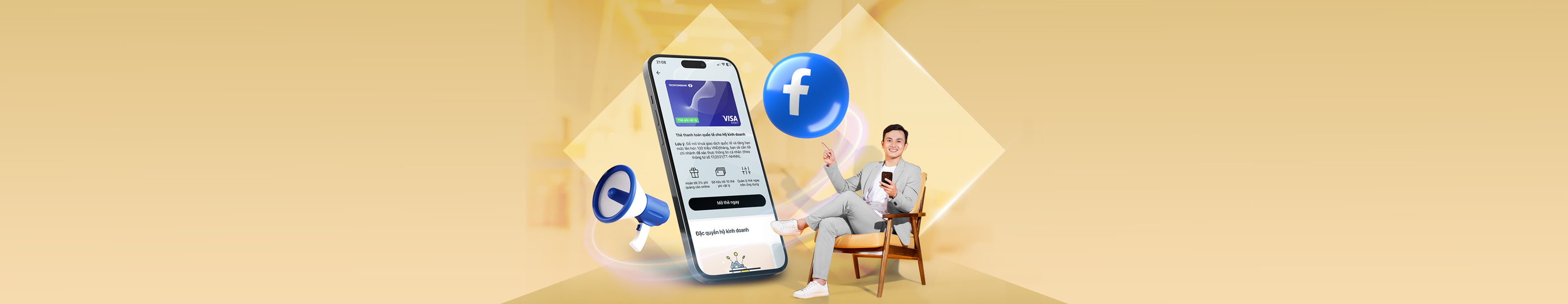 Cách làm thẻ Visa chạy quảng cáo Facebook