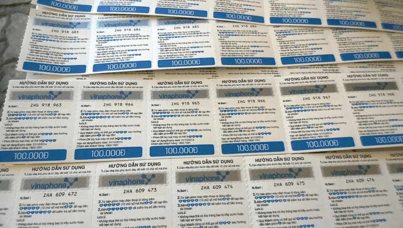 Tùy theo nhu cầu, bạn có thể mua thẻ cào VinaPhone với mệnh giá phù hợp.