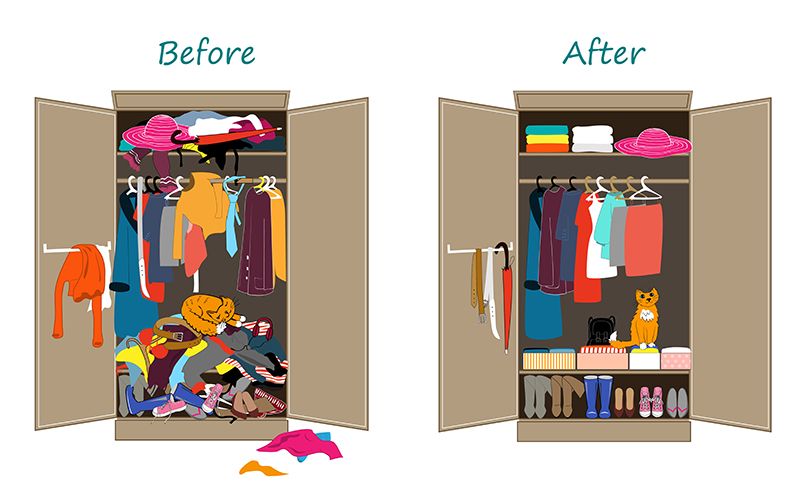 Phương pháp Konmari hướng tới việc loại bỏ thói quen mua sắm không cần thiết