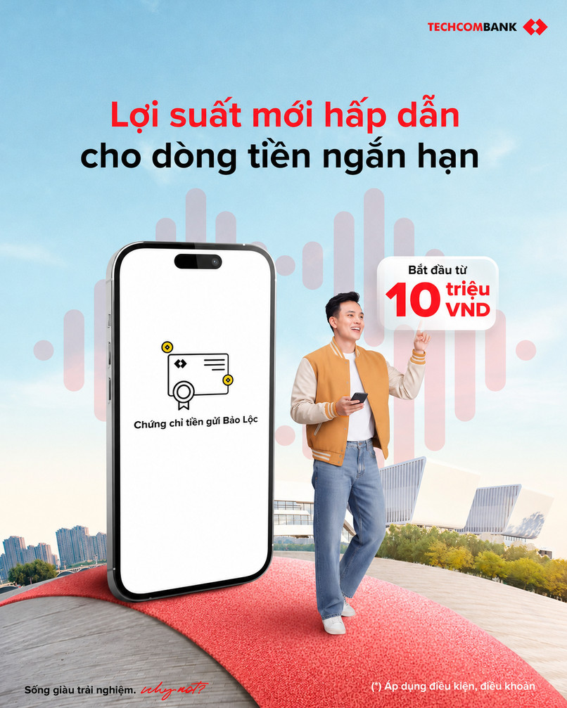 Sinh lợi mỗi ngày với Chứng chỉ tiền gửi Bảo Lộc.