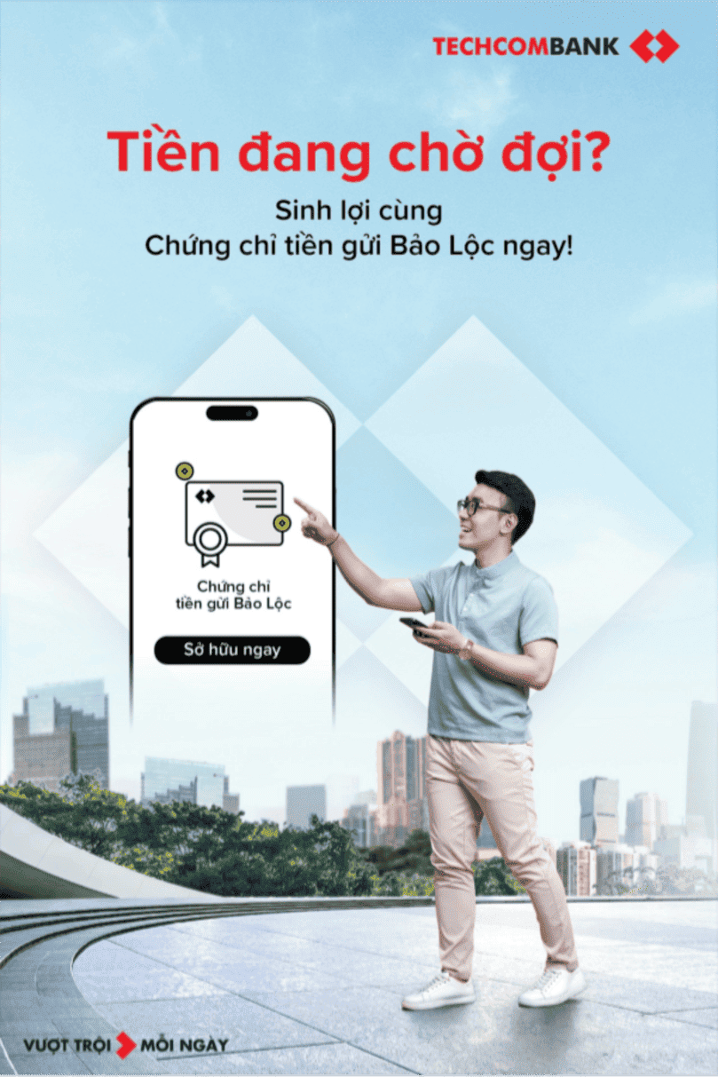 Sinh lợi mỗi ngày với Chứng chỉ tiền gửi Bảo Lộc.