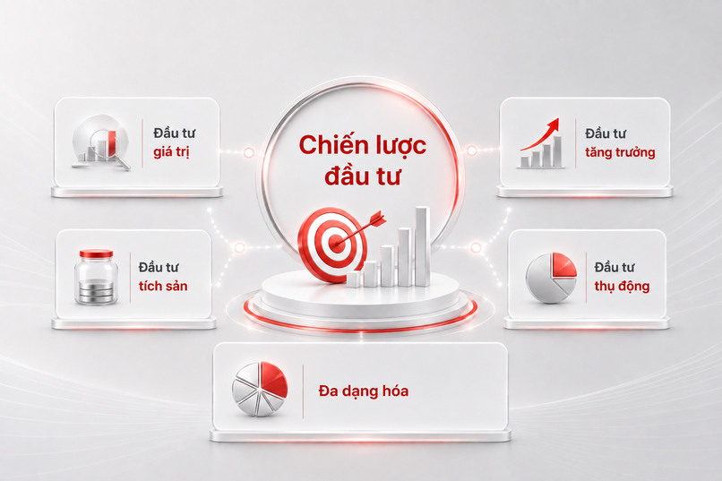Mỗi chiến lược đầu tư đòi hỏi mức độ chấp nhận rủi ro, thời gian và kiến thức phân tích khác nhau.