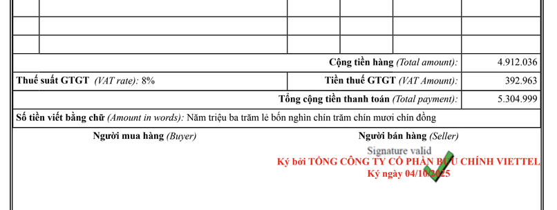 Chữ ký số có giá trị pháp lý tương đương chữ ký tay khi đáp ứng điều kiện theo Luật Giao dịch điện tử 2023.