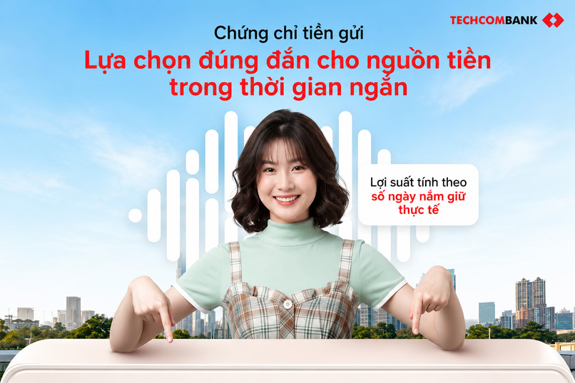 Chọn chứng chỉ tiền gửi nếu bạn muốn sinh lời cho nguồn tiền nhàn rỗi trong ngắn hạn.