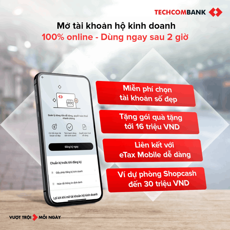 Nhiều ưu đãi hấp dẫn đang chờ đợi tiểu thương