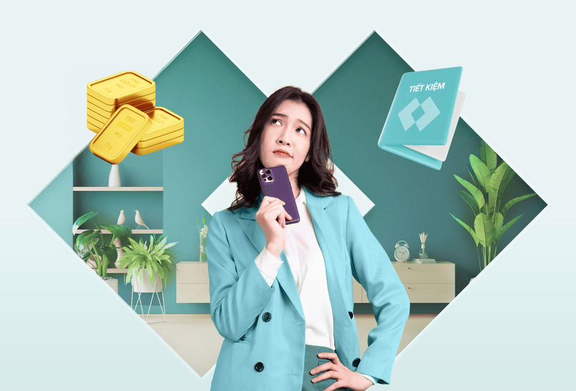 Gửi vàng hay tiền khi mỗi hình thức có ưu điểm riêng.