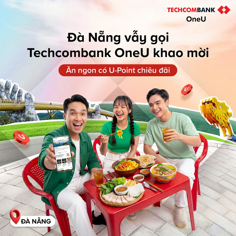 Khám phá Đà Nẵng với Techcombank OneU.