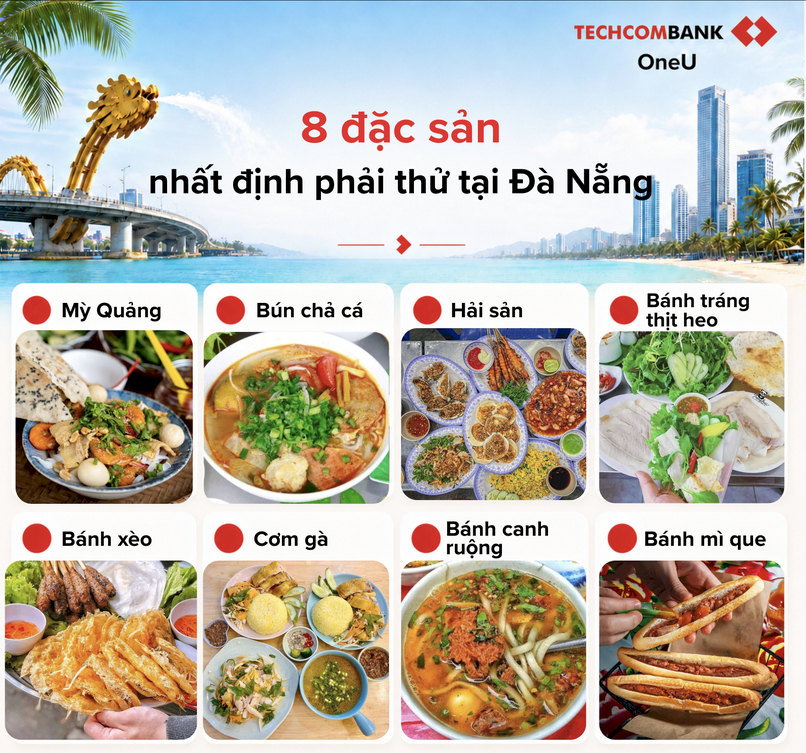 Các món đặc sản Đà Nẵng nhất định phải thử.
