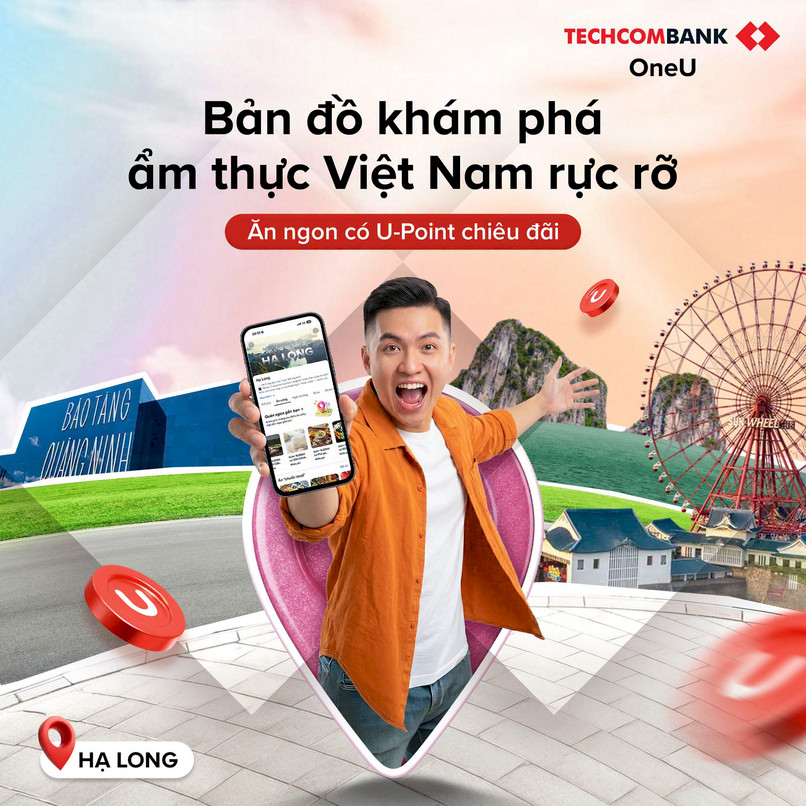 Khám phá Hạ Long với Techcombank OneU.