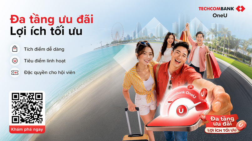 Bí kíp tích điểm U-Point trên Techcombank OneU.