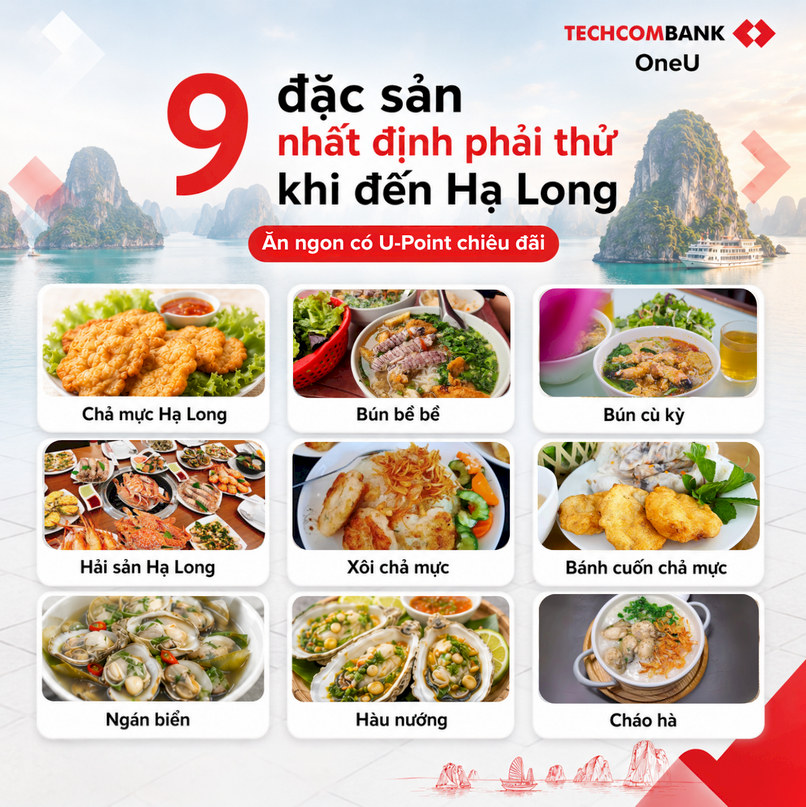 Các món đặc sản Hạ Long nhất định phải thử.