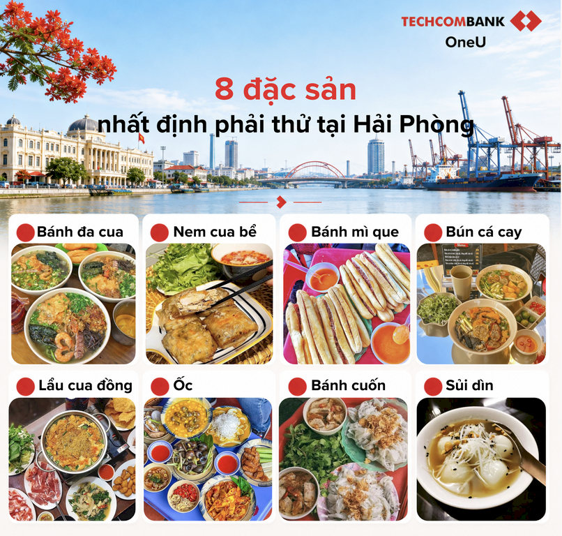 Các món đặc sản Hải Phòng nhất định phải thử.