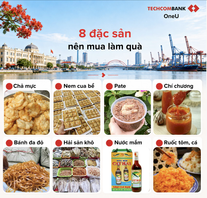 8 đặc sản Hải Phòng nên mua về làm quà.