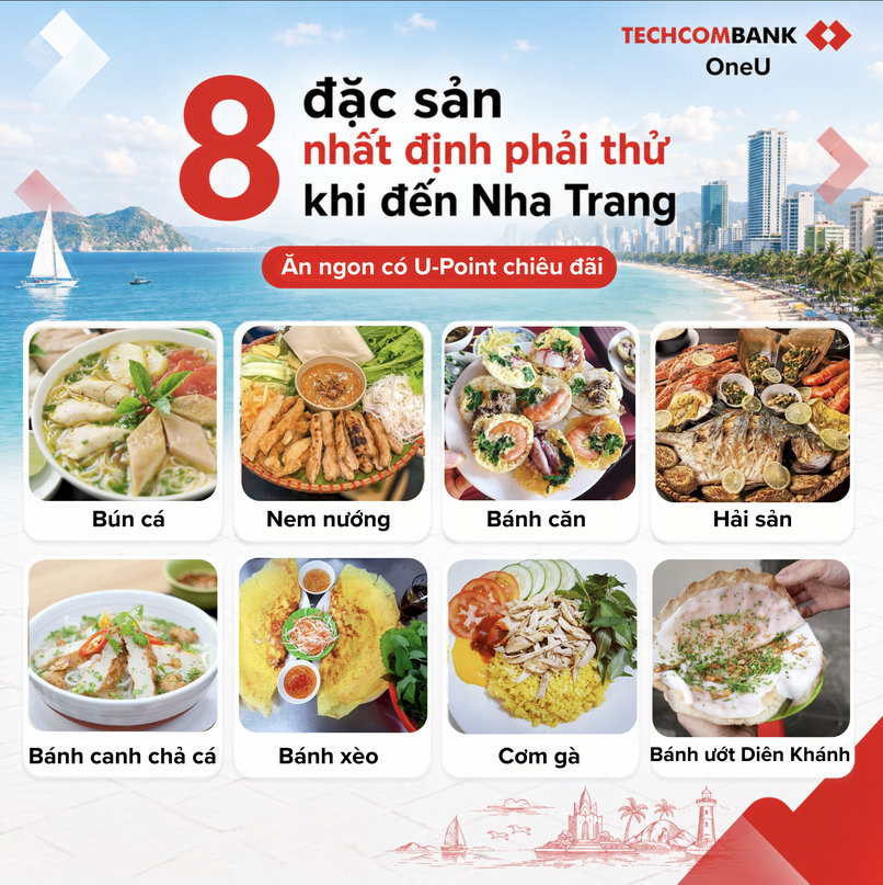 Các món đặc sản Nha Trang nhất định phải thử.