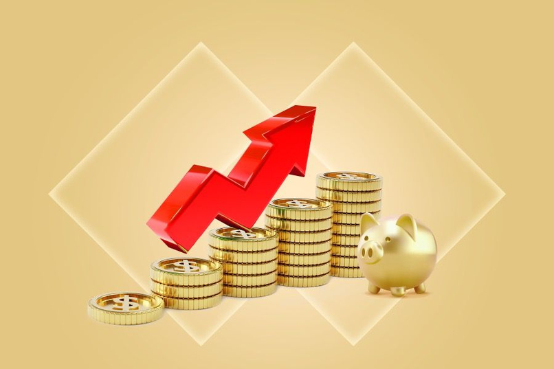 Lực bẩy lãi kép giúp quy mô tài sản gia tăng vượt trội theo thời gian nhờ cơ chế tái đầu tư lợi nhuận.