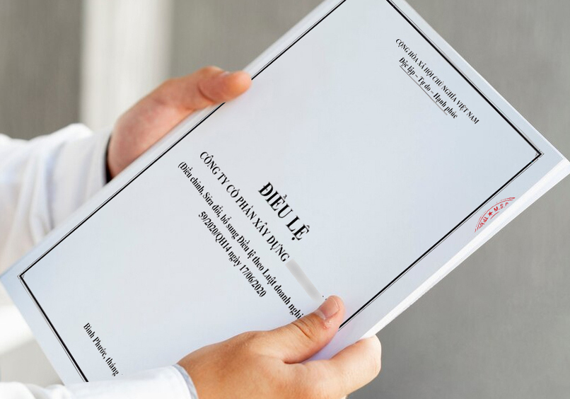 Điều lệ công ty là văn bản quản trị nội bộ có giá trị pháp lý cao nhất sau Giấy chứng nhận đăng ký doanh nghiệp.