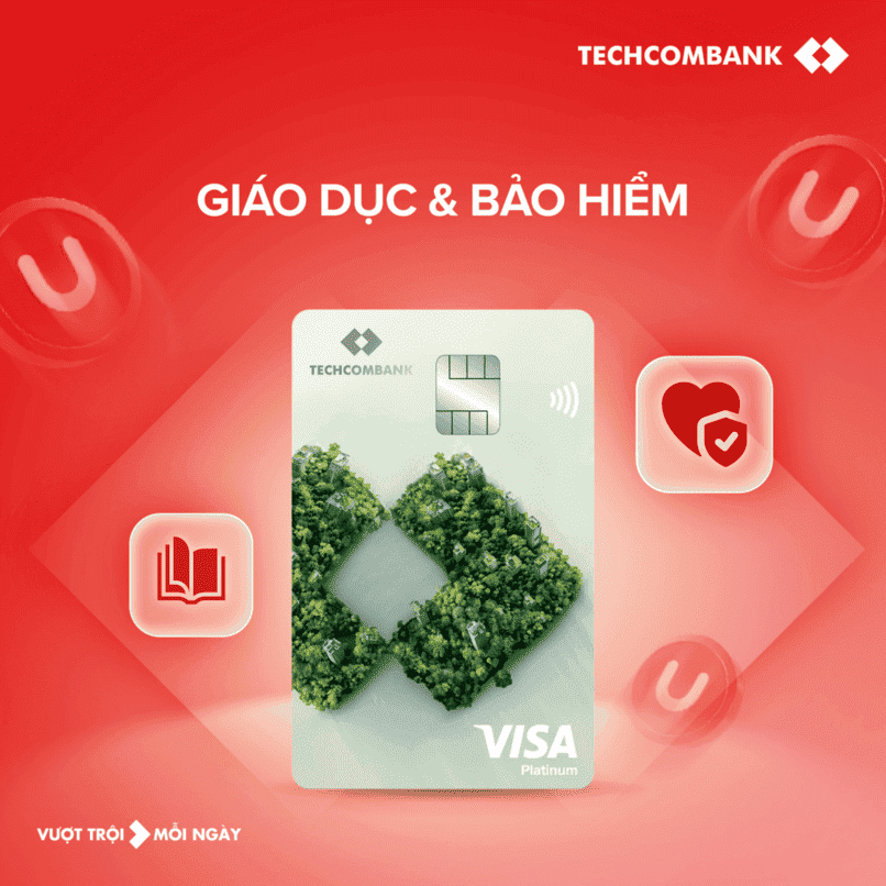 Thẻ tín dụng Techcombank Visa Eco.