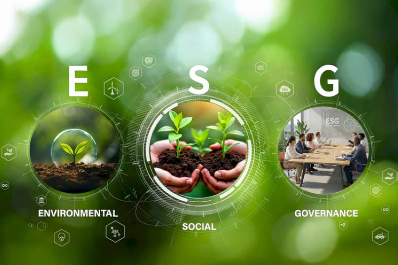 Có 3 trụ cột trong bộ tiêu chuẩn ESG. 
