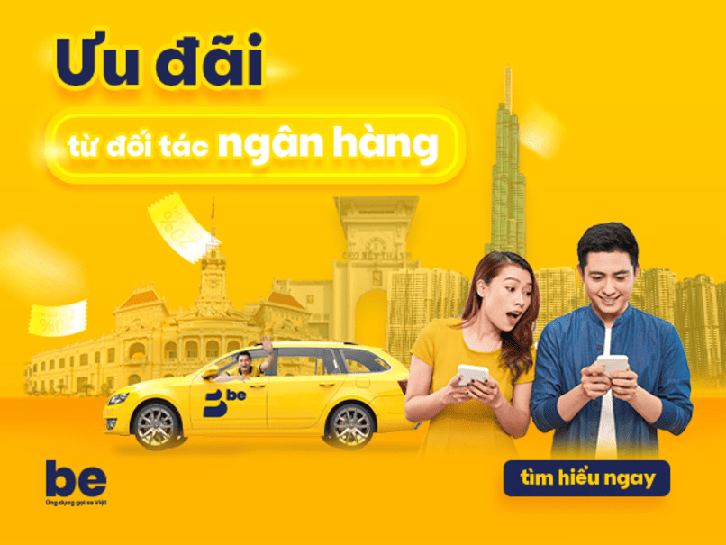 Khám phá ngay mã giảm giá Be từ Techcombank.