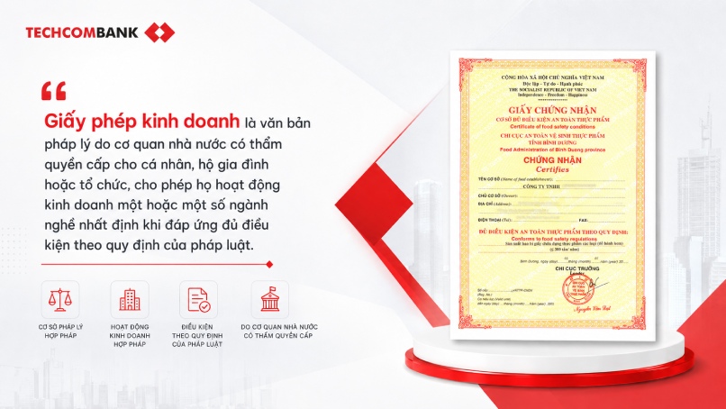 Giấy phép kinh doanh thường áp dụng đối với các cơ sở hoạt động trong danh mục ngành nghề kinh doanh có điều kiện.