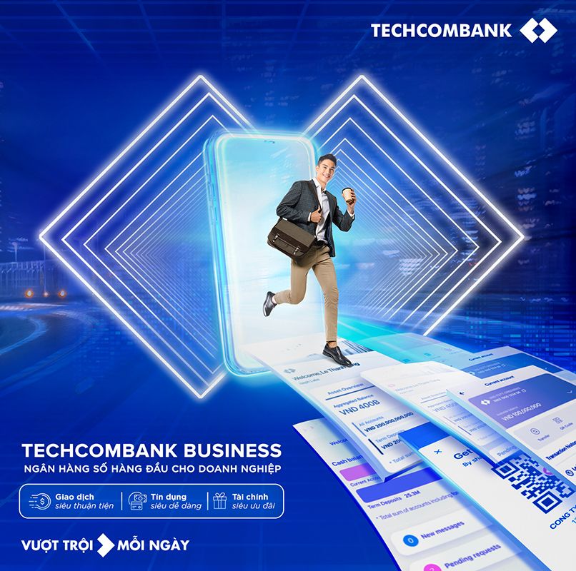 Techcombank Business - Ngân hàng số hàng đầu cho doanh nghiệp