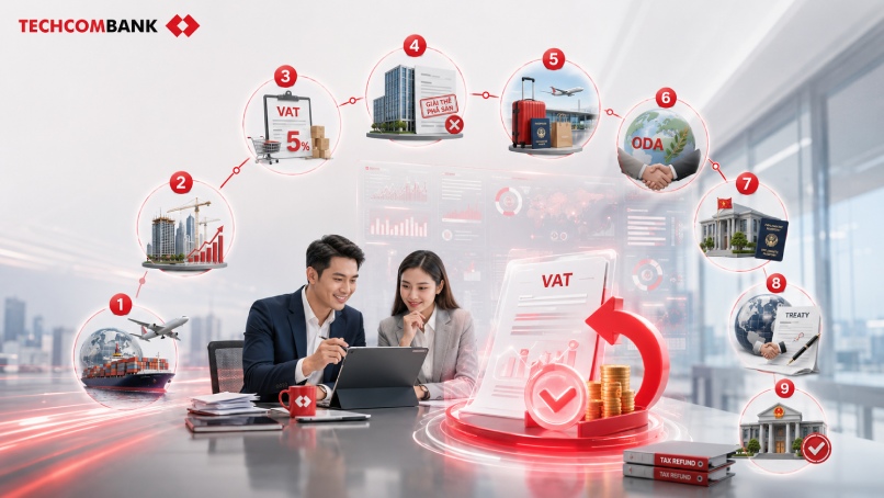 9 Trường hợp doanh nghiệp được áp dụng hoàn thuế VAT.