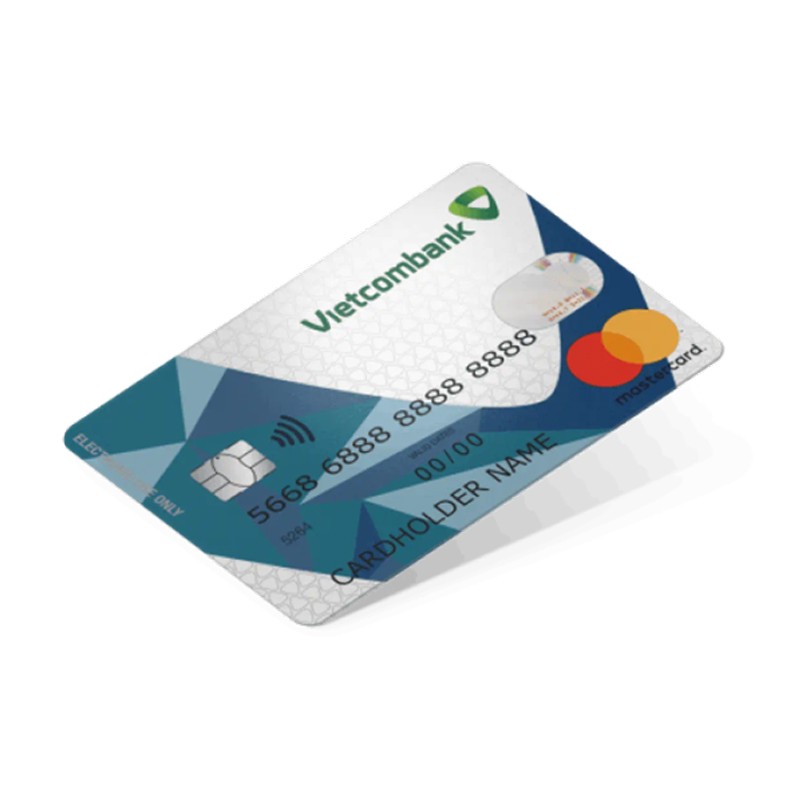 Thẻ ghi nợ quốc tế Vietcombank MasterCard có nhiều đặc quyền ưu đãi hấp dẫn, phù hợp với học sinh, sinh viên.