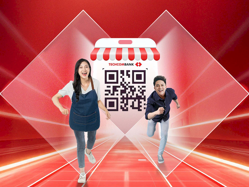 Giải pháp nhận thanh toán QR của Techcombank hoàn toàn miễn phí, dành riêng cho hộ kinh doanh và chủ Doanh nghiệp Bán lẻ. 