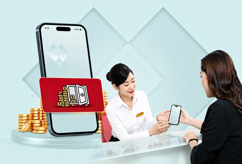 Lựa chọn ngân hàng uy tín để gửi tiền tiết kiệm.