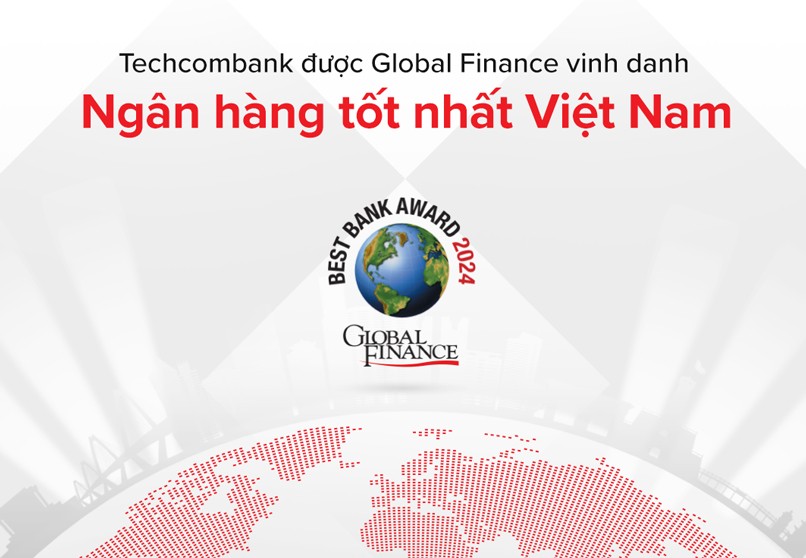 Techcombank được vinh danh là ngân hàng có sản phẩm cho vay mua nhà tốt nhất năm 2024.