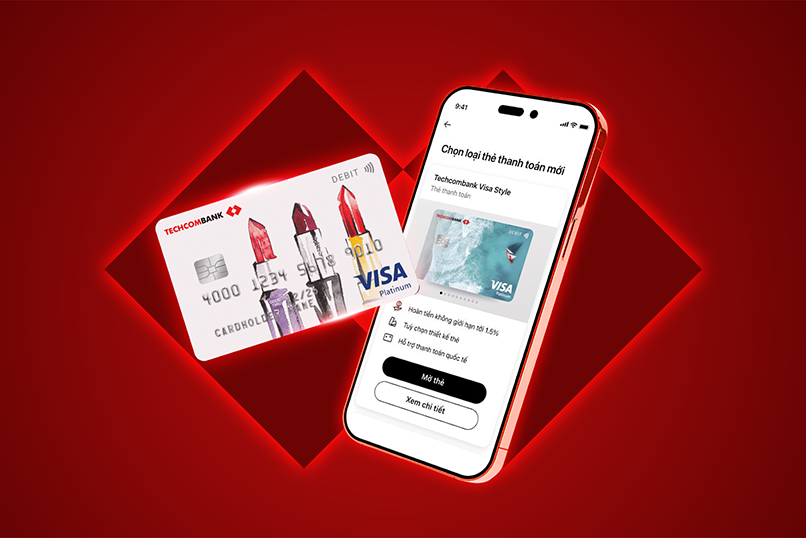 Những ưu đãi hấp dẫn ngay khi quý khách mở thẻ Visa tại Techcombank.