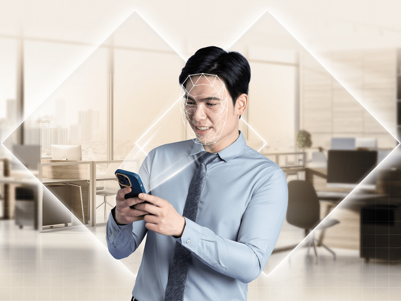Xác thực sinh trắc học là công nghệ được nhiều ngân hàng sử dụng để thay thế mã OTP.
