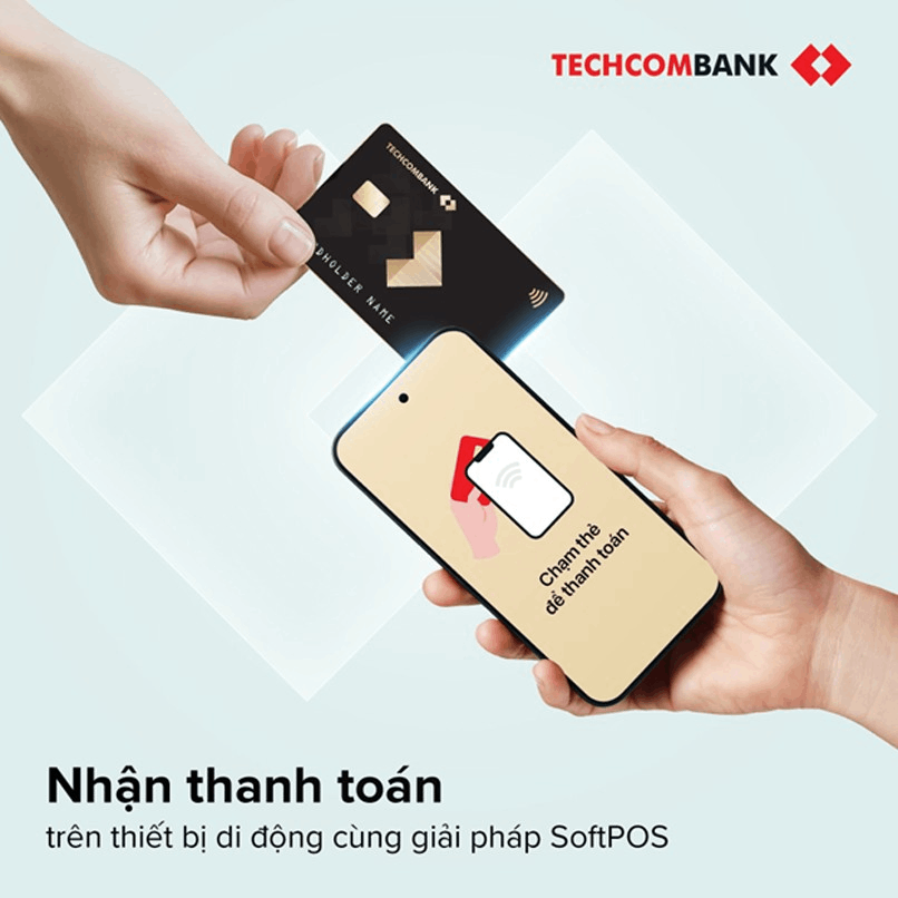 Giải pháp SoftPOS nhận thanh toán đa phương thức ngay trên thiết bị di động.