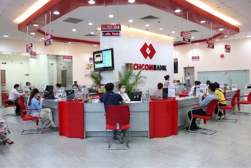 Phòng giao dịch Techcombank