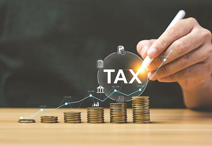 Số thuế phải nộp được xác định từ thu nhập tính thuế và biểu thuế lũy tiến từng phần 5 bậc.