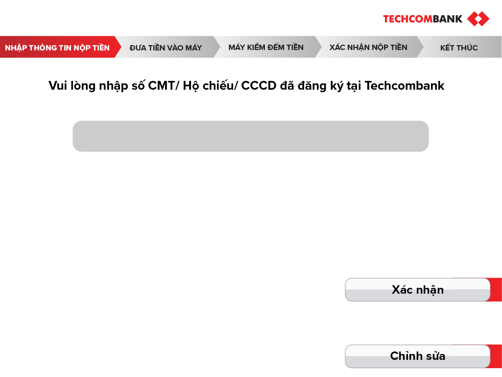 Nhập thông tin CCCD hoặc Hộ chiếu