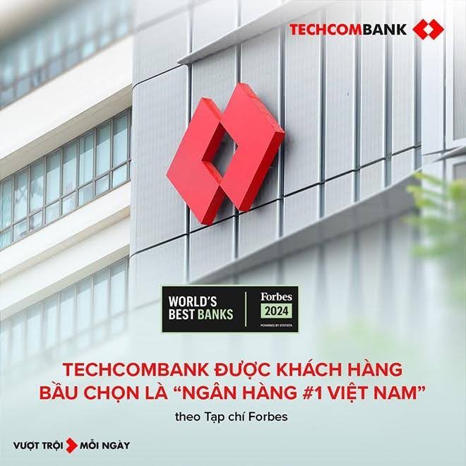 Techcombank được khách hàng đánh giá cao về các giải pháp vay và dịch vụ chăm sóc khách hàng chuyên nghiệp.