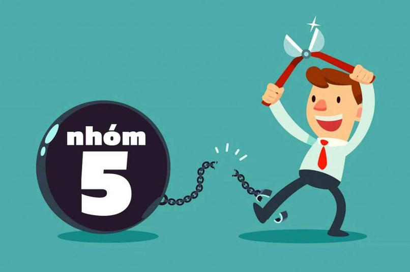 Nợ nhóm 5 là xếp loại nợ nghiêm trọng nhất.