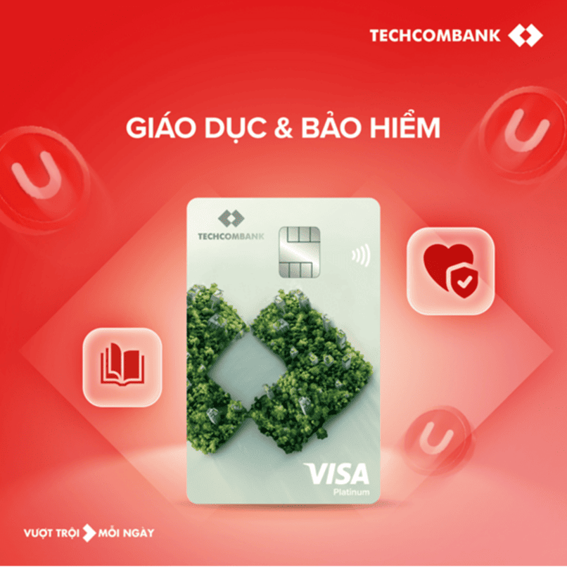 Thẻ tín dụng Techcombank Visa Eco.
