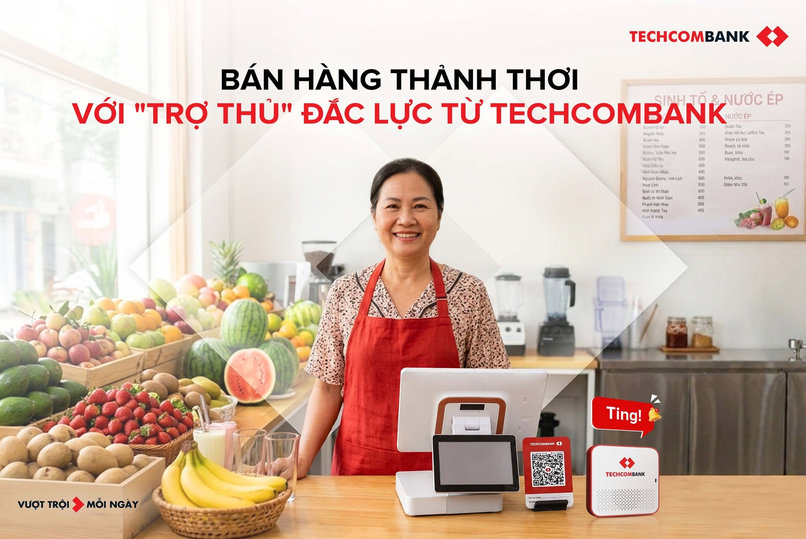 Mở Tài khoản Hộ kinh doanh Techcombank, chủ hộ được tiếp cận được hệ sinh thái giải pháp toàn diện hỗ trợ việc kinh doanh. 